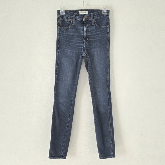 Madewell Denim - Madewell 10" High-Rise Skinny Stretch Jeans 25